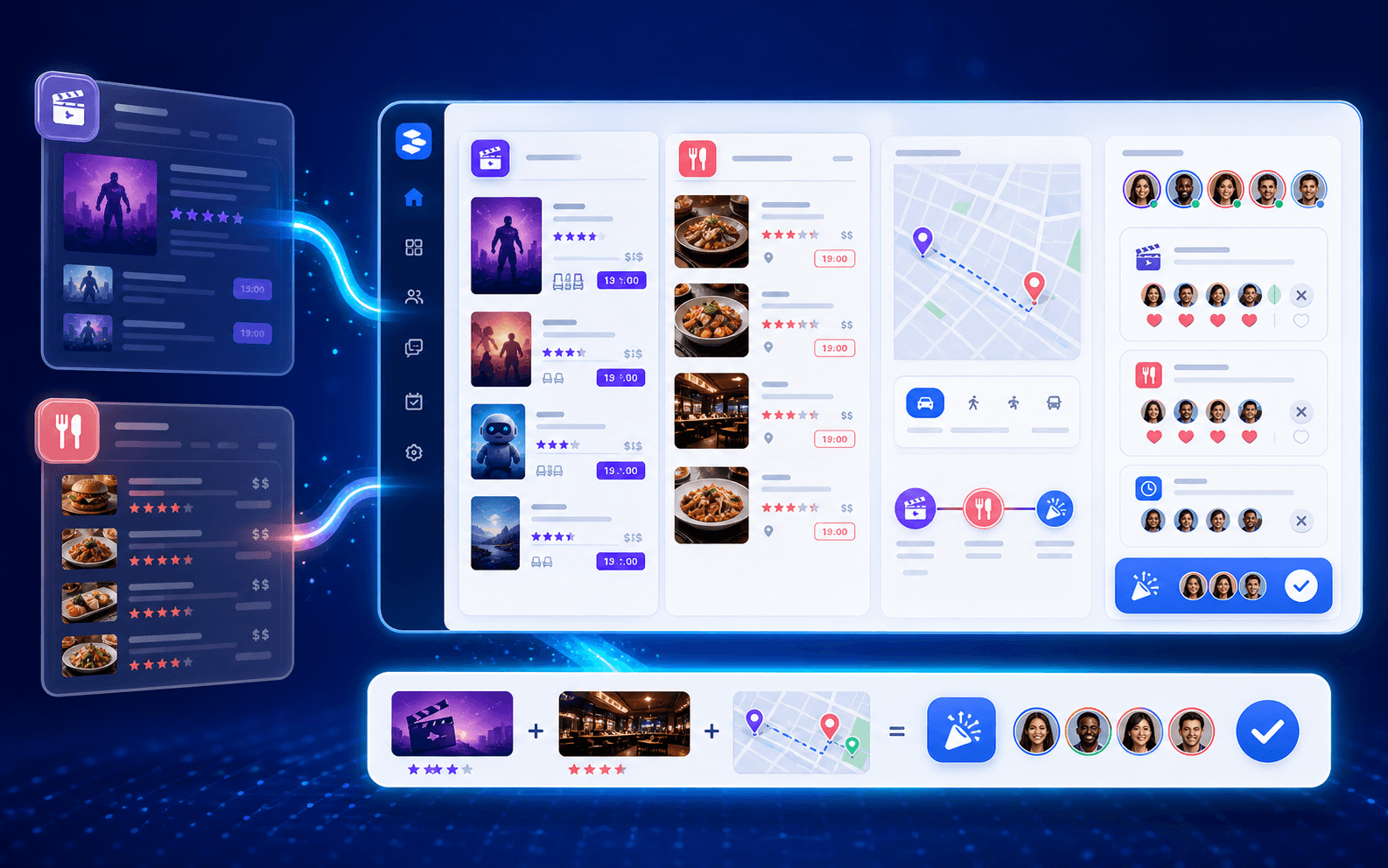 Weekly Coordination Board shared experience preview